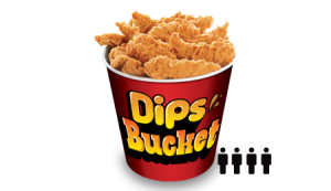 Dips-Bucket kfc